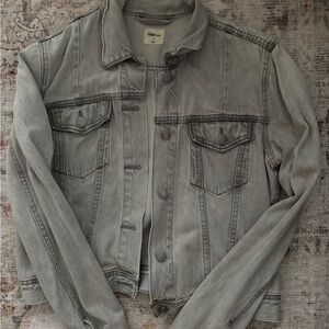 GAP Gray Denim Jacket